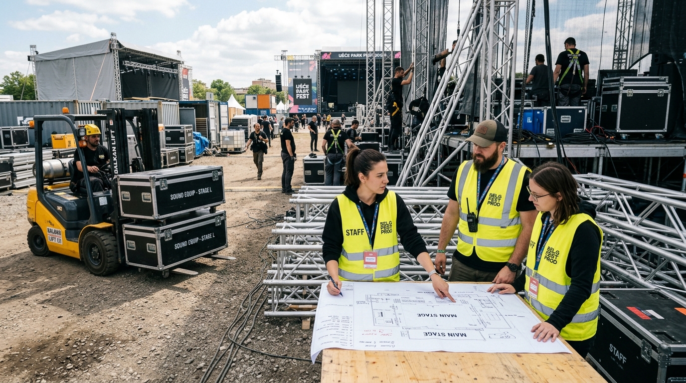 Šta sve radi organizator festivala